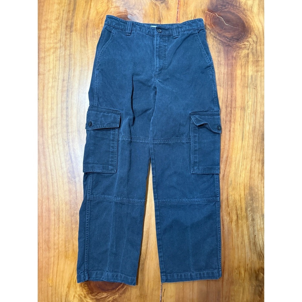 TNA Aritzia Women's Cargo Pants 8 Denim Cotton Baggy Wide leg Y4-3